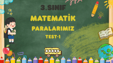 3.Sınıf Matematik Paralarımız Test-1