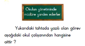 1.Sınıf 31.Hafta Kazanım Tekrar Testi-1