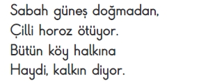 1'den 2'ye GEÇENLER İÇİN HAZIRBULUNUŞLUK SINAVI