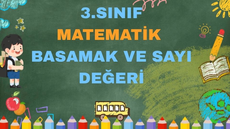 3.SINIF MATEMATİK DOĞAL SAYILAR BASAMAK VE SAYI DEĞERİ
