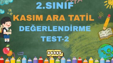 2.SINIF KASIM ARA TATİL DENEME SINAVI 2