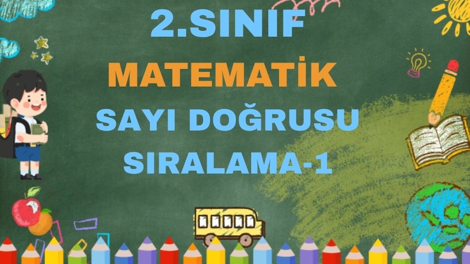 2.SINIF MATEMATİK SAYI DOĞRUSU VE SIRALAMA 1 2.SINIF MATEMATİK SAYI DOĞRUSU VE SIRALAMA