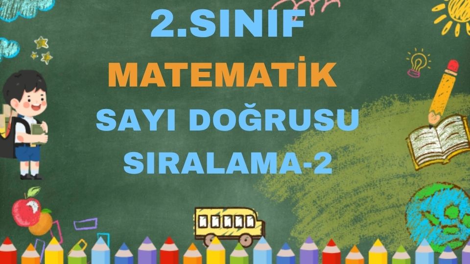 2.SINIF MATEMATİK SAYI DOĞRUSU 2 1 2.SINIF MATEMATİK SAYI DOĞRUSU 2